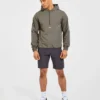 Precision windpullover met 1/4 rits