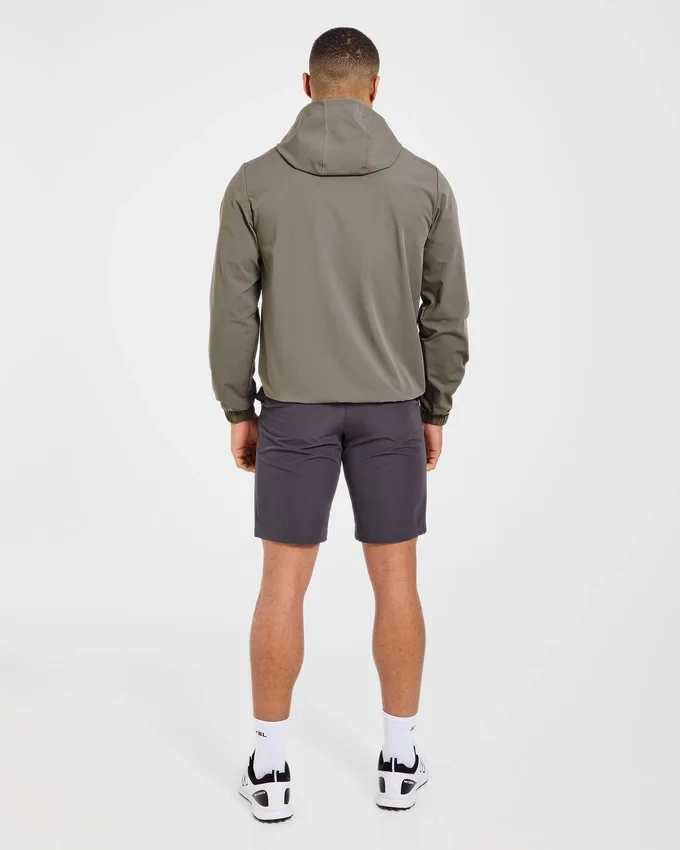 Precision windpullover met 1/4 rits