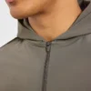 Precision windpullover met 1/4 rits