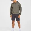 Precision windpullover met 1/4 rits