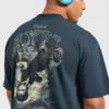 Relentless Eagle oversized T-shirt