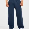 Restore oversized Joggingbroeken met rechte pijpen