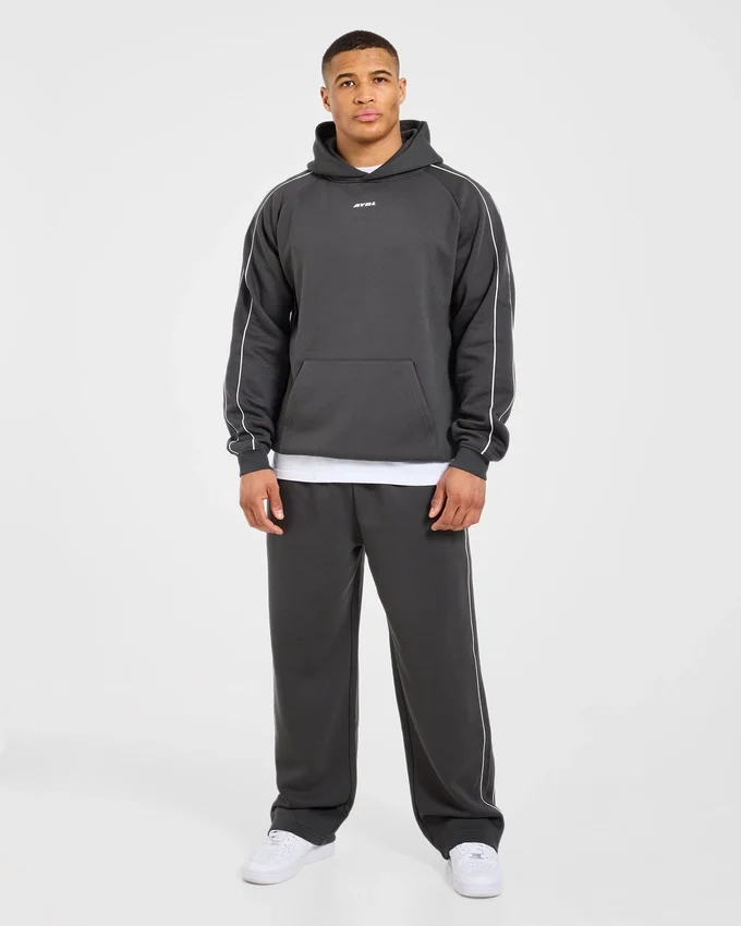 Restore oversized Joggingbroeken met rechte pijpen