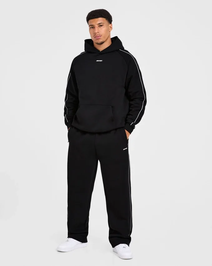 Restore oversized Joggingbroeken met rechte pijpen