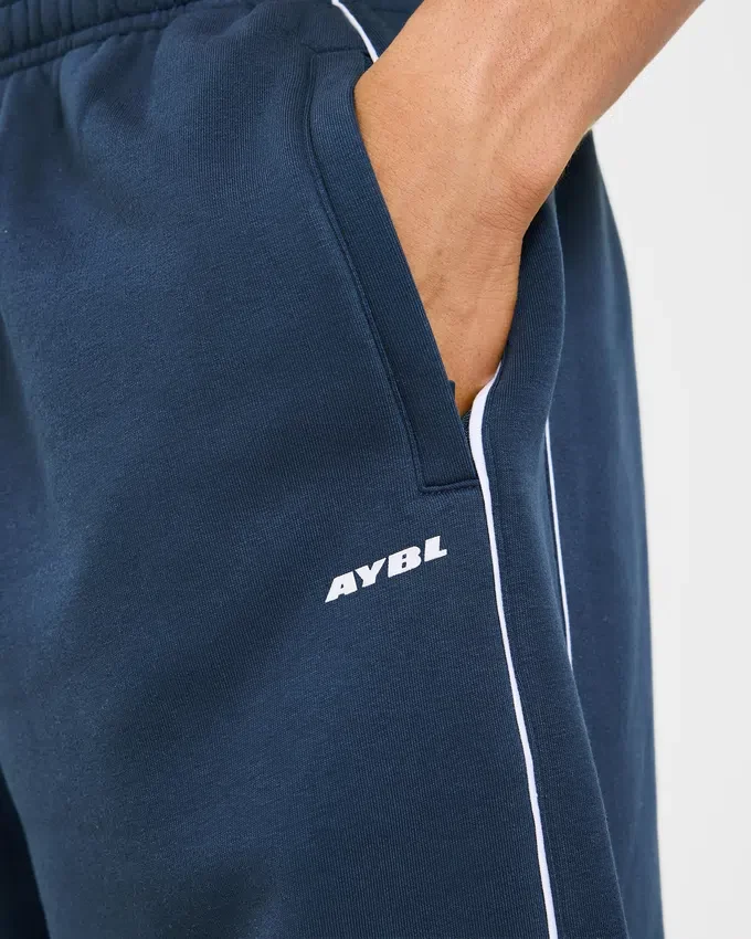 Restore oversized Joggingbroeken met rechte pijpen