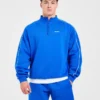 Restore oversized pullover met 1/4 rits