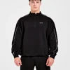 Restore oversized pullover met 1/4 rits