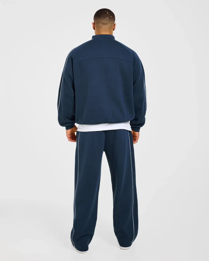 Restore oversized Joggingbroeken met rechte pijpen