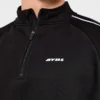 Restore oversized pullover met 1/4 rits