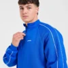 Restore oversized pullover met 1/4 rits