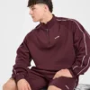 Restore oversized pullover met 1/4 rits