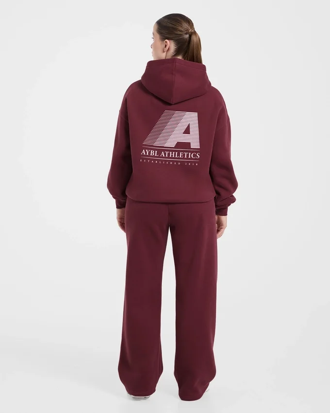 Retro Athletics oversized Joggingbroeken met rechte pijpen