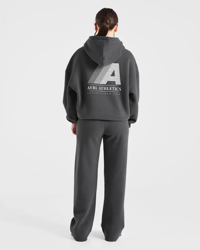 Retro Athletics oversized Joggingbroeken met rechte pijpen