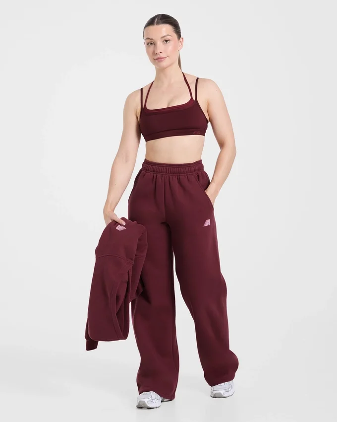 Retro Athletics oversized Joggingbroeken met rechte pijpen