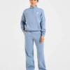 Retro Athletics oversized pullover met 1/4 rits