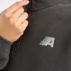 Retro Athletics oversized pullover met 1/4 rits