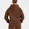 Retro geborduurde oversized hoodie