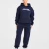 Retro geborduurde oversized Joggingbroeken