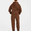 Retro geborduurde oversized hoodie