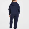 Retro geborduurde oversized Joggingbroeken