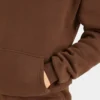 Retro geborduurde oversized hoodie