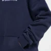 Retro geborduurde oversized hoodie