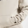 Retro geborduurde oversized hoodie