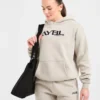 Retro geborduurde oversized hoodie