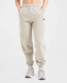 Retro geborduurde oversized Joggingbroeken