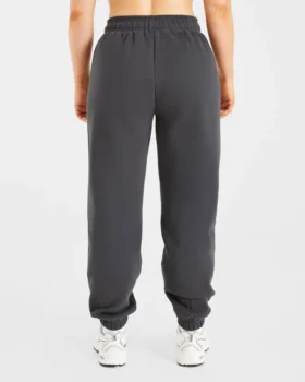 Retro geborduurde oversized Joggingbroeken