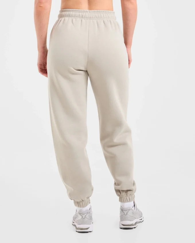 Retro geborduurde oversized Joggingbroeken