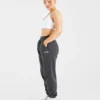 Retro geborduurde oversized Joggingbroeken