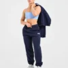 Retro geborduurde oversized Joggingbroeken
