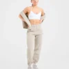 Retro geborduurde oversized Joggingbroeken