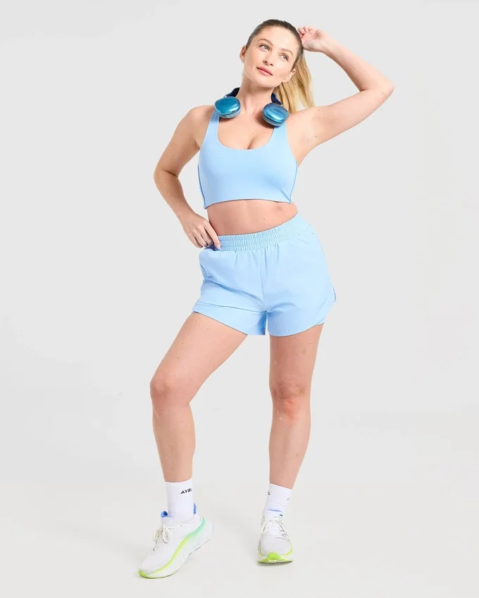 Run 2-in-1-korte broeken