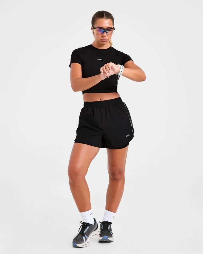Run 2-in-1-korte broeken