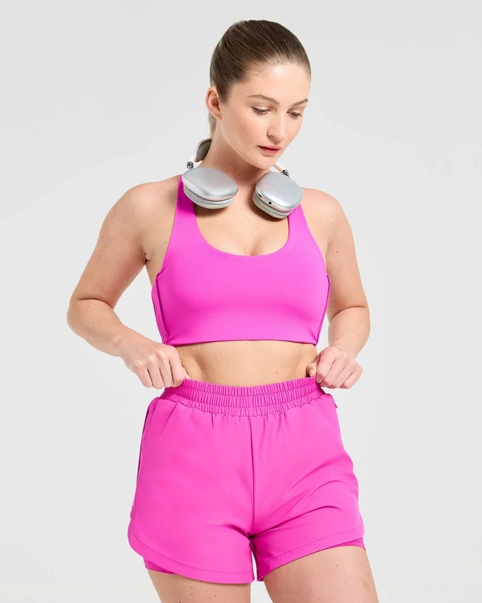 Run 2-in-1-korte broeken