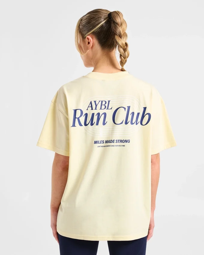 Run Club oversized T-shirt