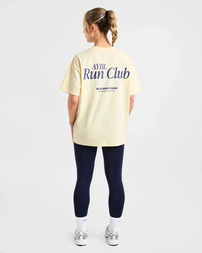 Run Club oversized T-shirt