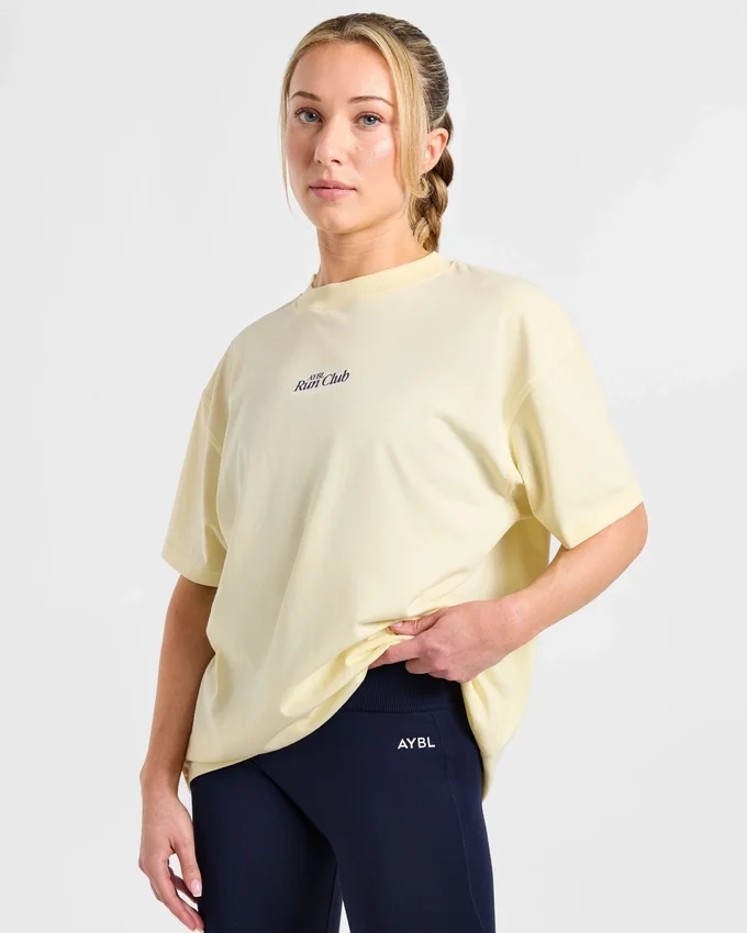 Run Club oversized T-shirt