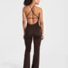 Sculpt Backless Flared All-in-One