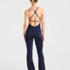 Sculpt Backless Flared All-in-One