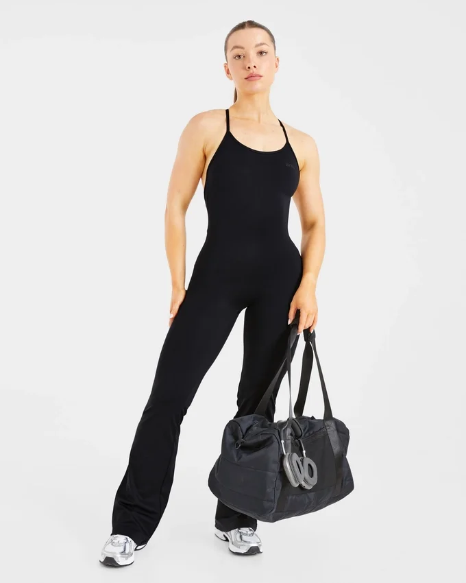 Sculpt Backless Flared All-in-One