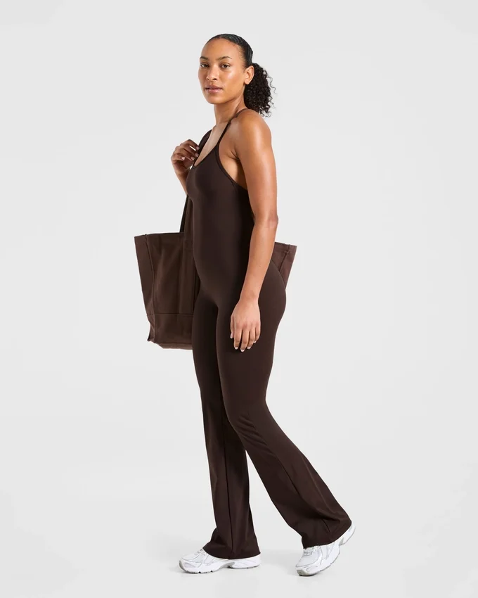 Sculpt Backless Flared All-in-One