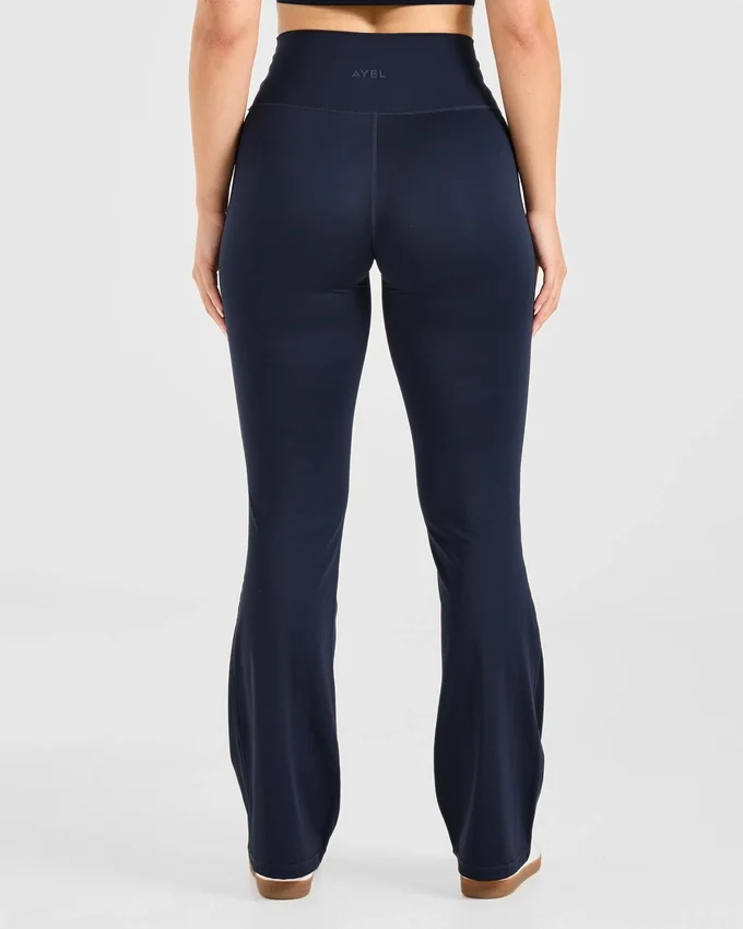 Sculpt-Leggings met uitlopende pijpen