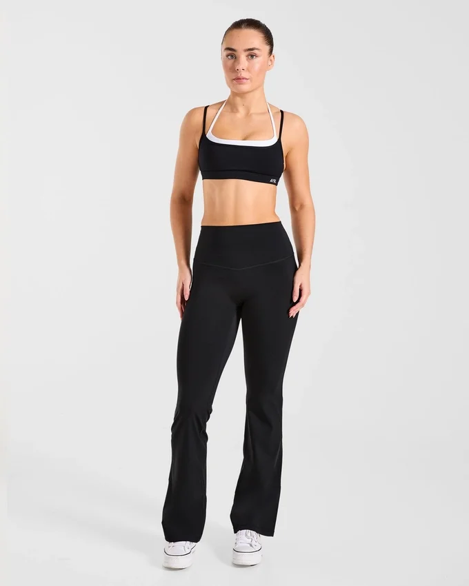 Sculpt-Leggings met uitlopende pijpen