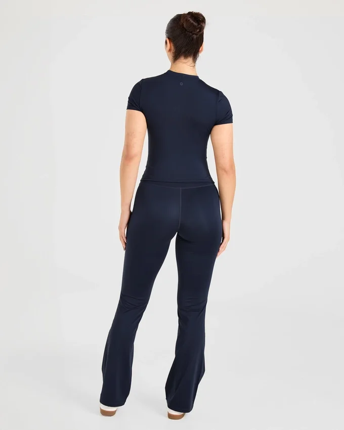 Sculpt-Leggings met uitlopende pijpen