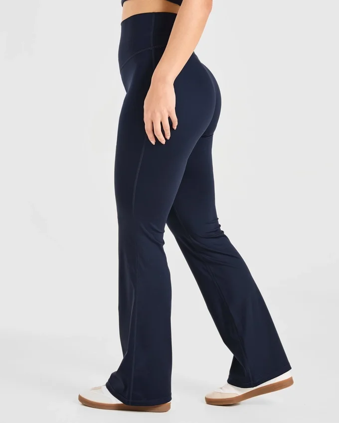 Sculpt-Leggings met uitlopende pijpen