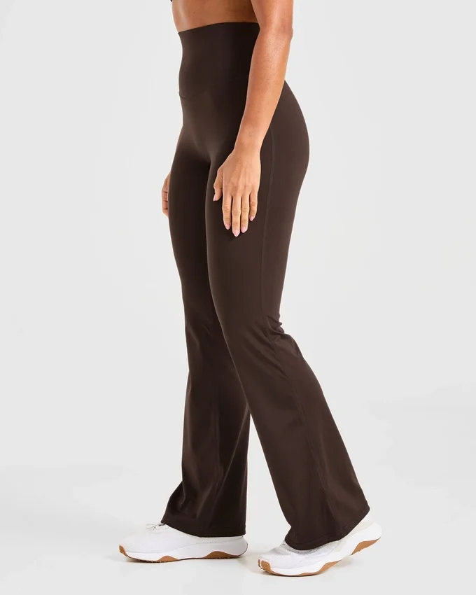 Sculpt-Leggings met uitlopende pijpen