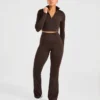 Sculpt-Leggings met uitlopende pijpen